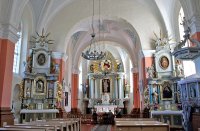 Videniškių bažnyčios interjeras. Gintaras Vitulskis